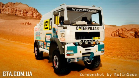 MAN TGA GINAF Dakar Race Truck